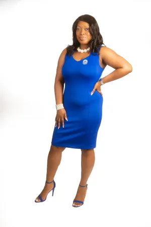 ΖΦΒ Blue Pencil Dress