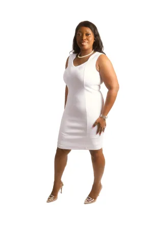 ΖΦΒ White Pencil Dress