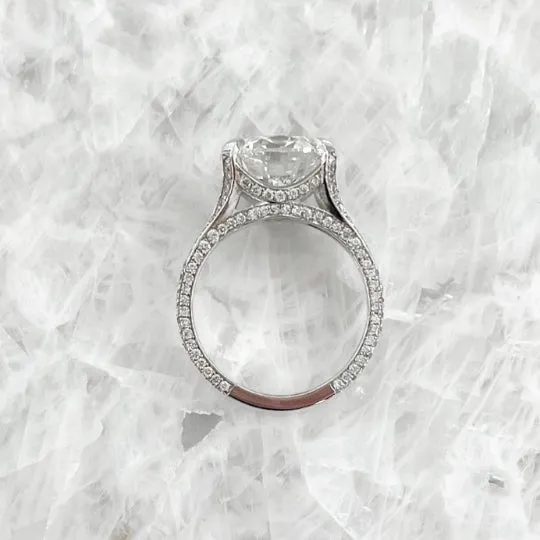 1 Carat Round Cut Diamond - E SI2 - 1.07ct - 107634