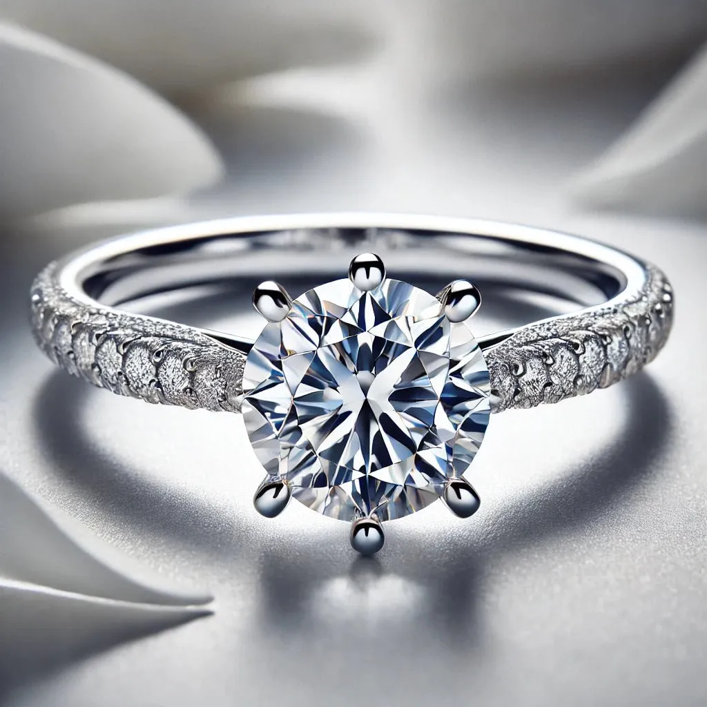 1 Carat Round Cut Diamond - I SI2 - 1.10ct - 225910