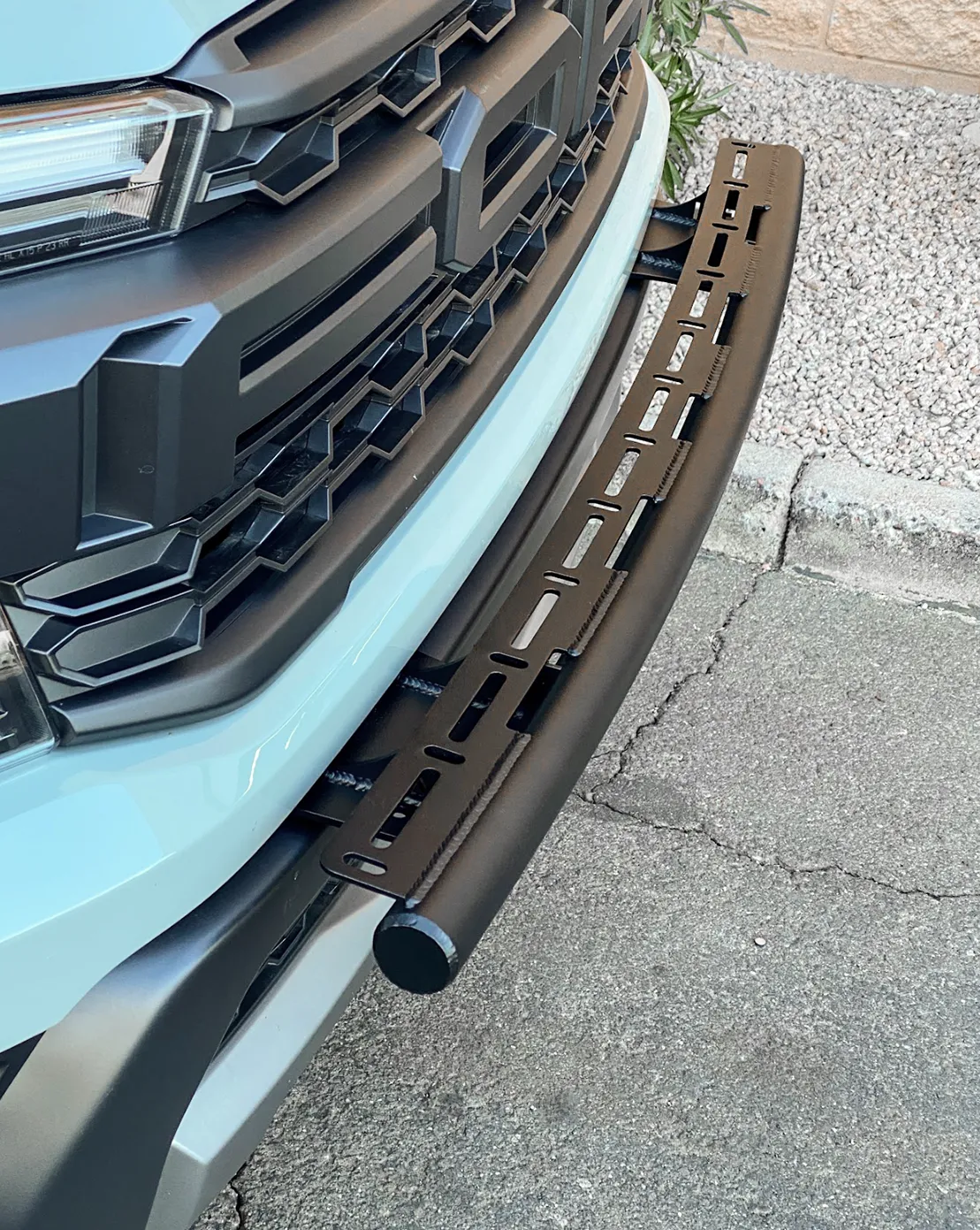 2024 Ranger Raptor Front Light Mount Kit (for stock bumper) - Use Any Light