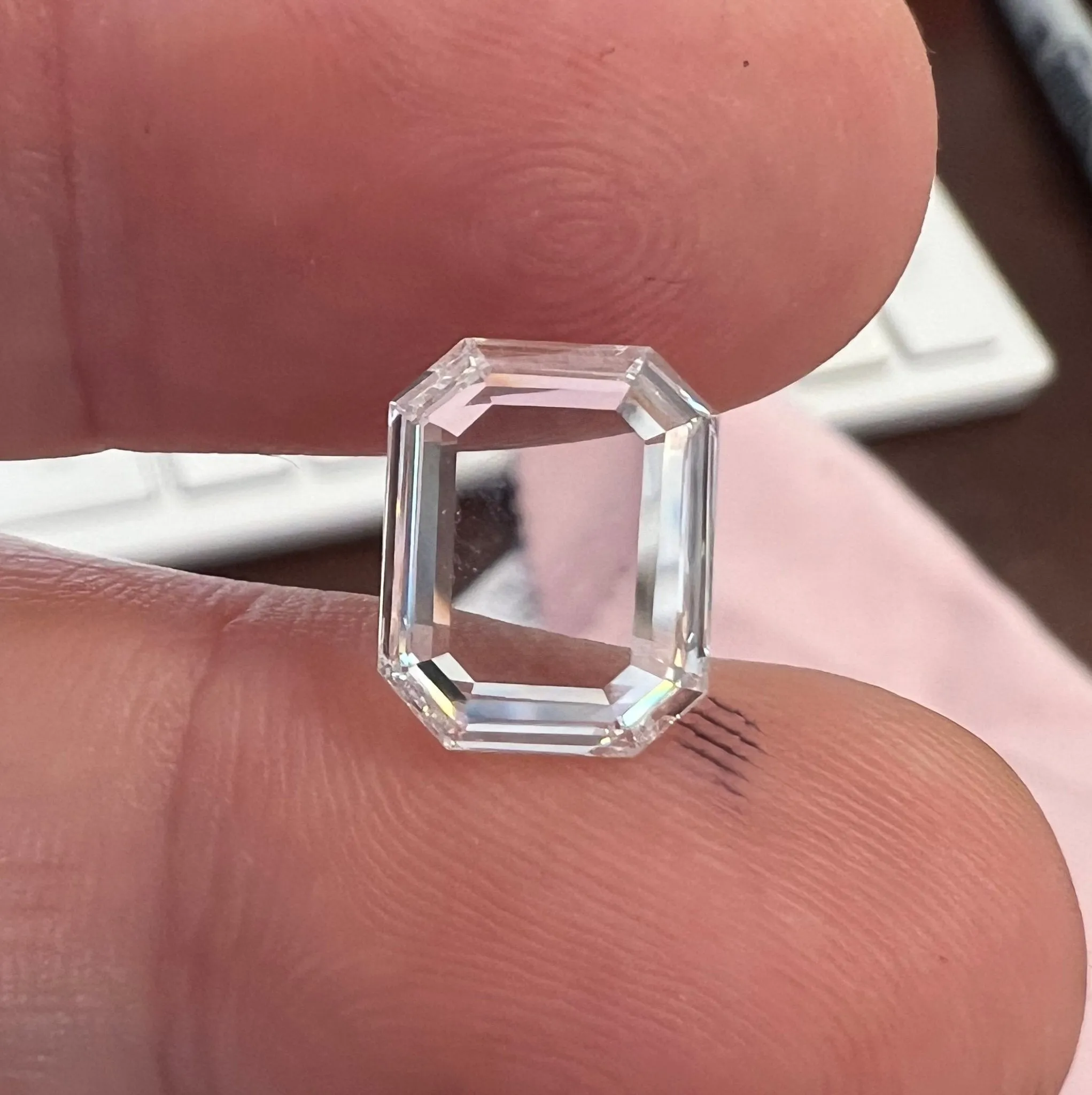 2.09ct Portrait Cut Diamond, GIA D VVS2