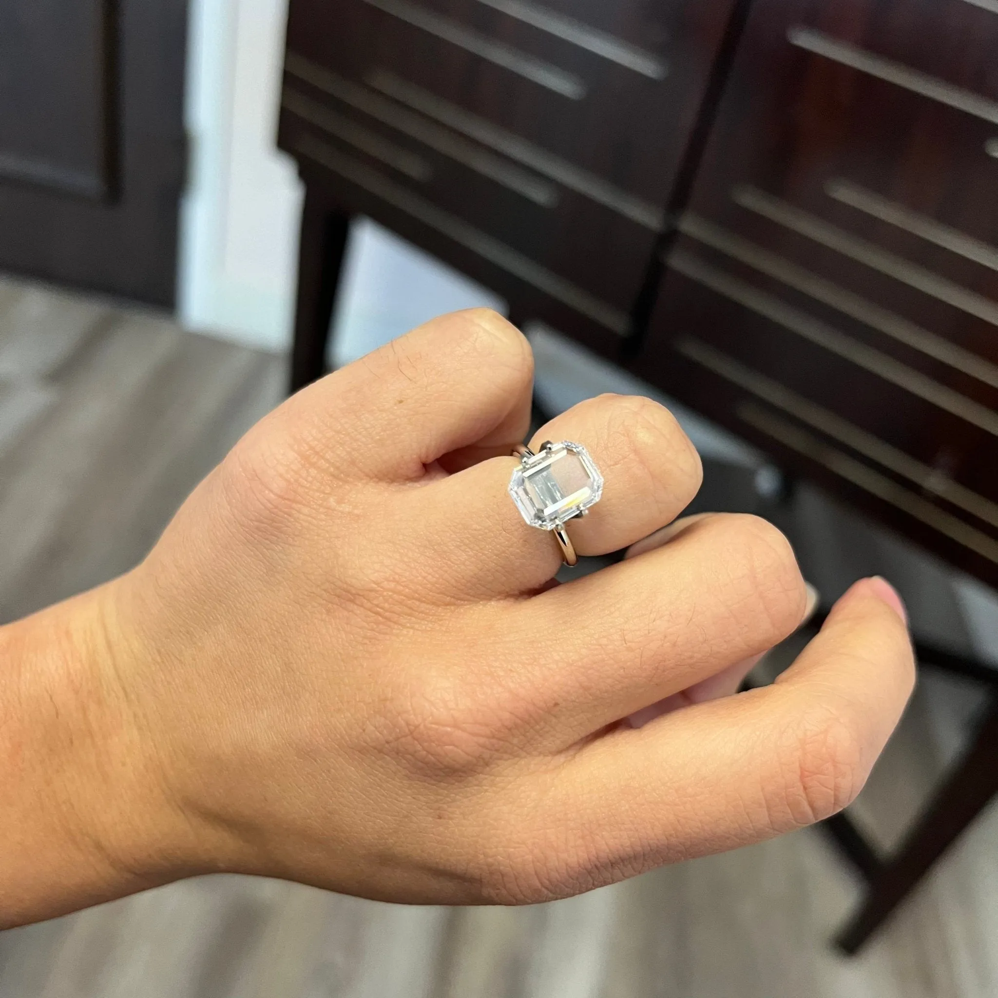 2.09ct Portrait Cut Diamond, GIA D VVS2