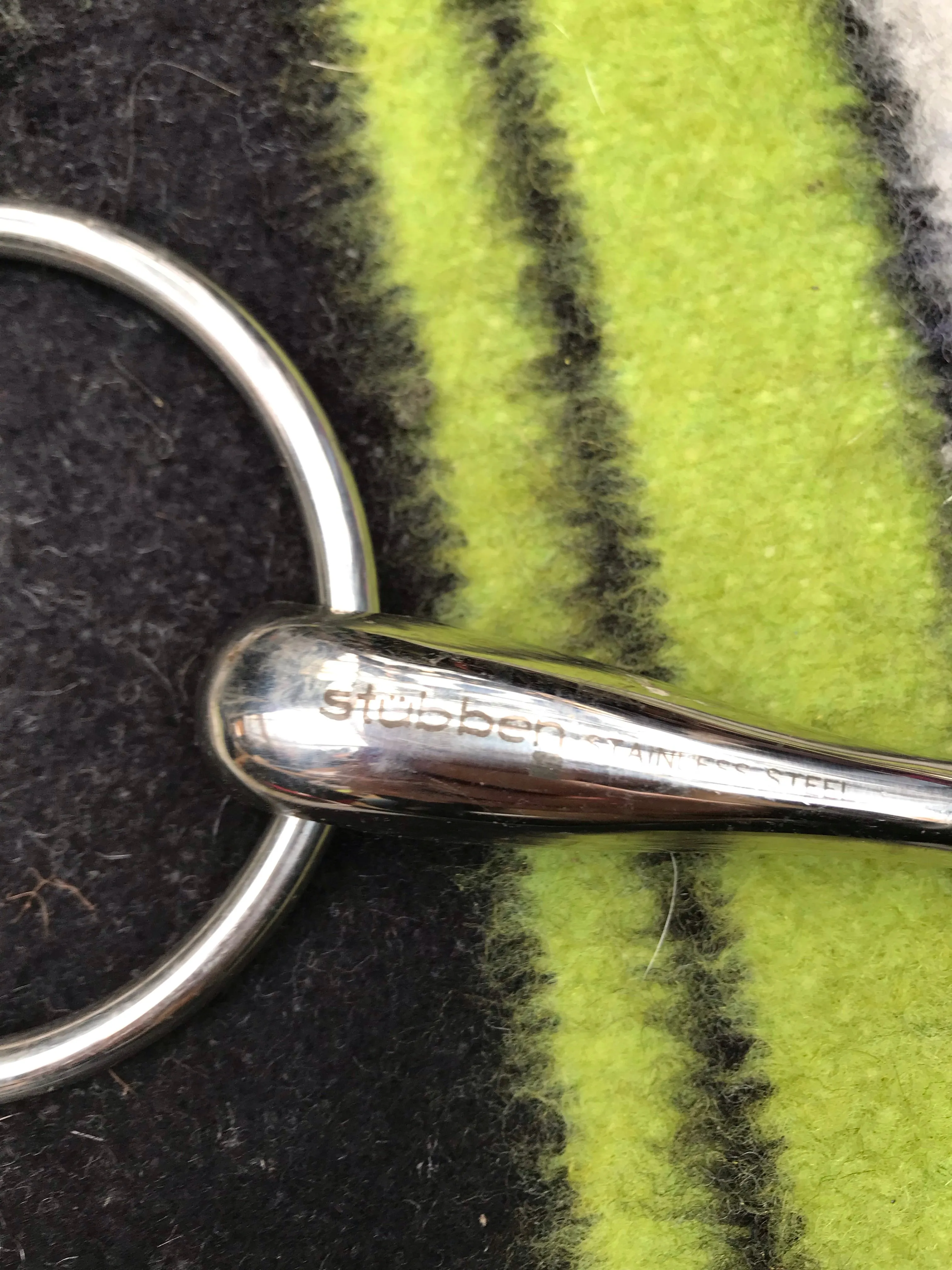 5” loose ring eggbutt snaffle Free Delivery