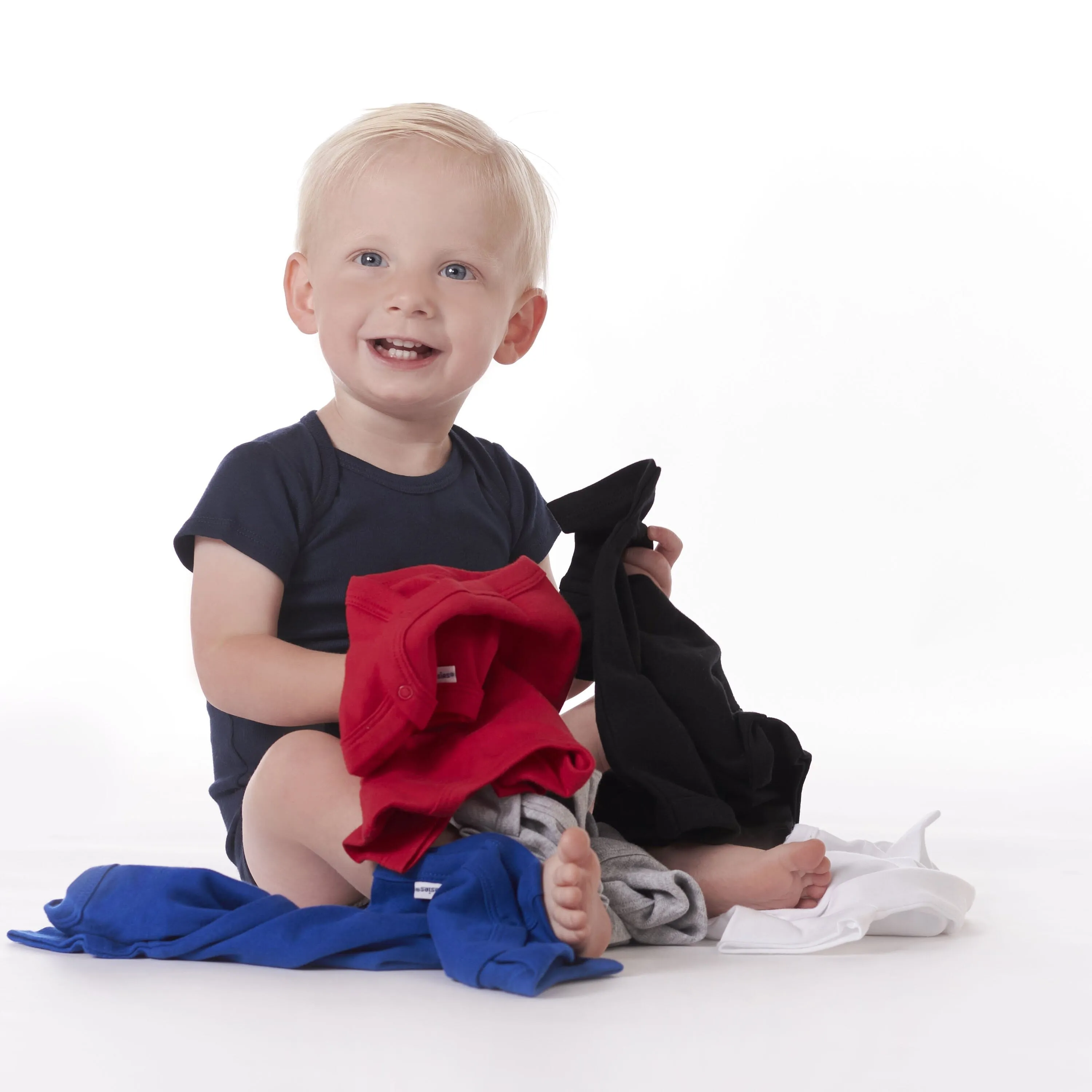 5-Pack Baby Navy Onesies® Bodysuits
