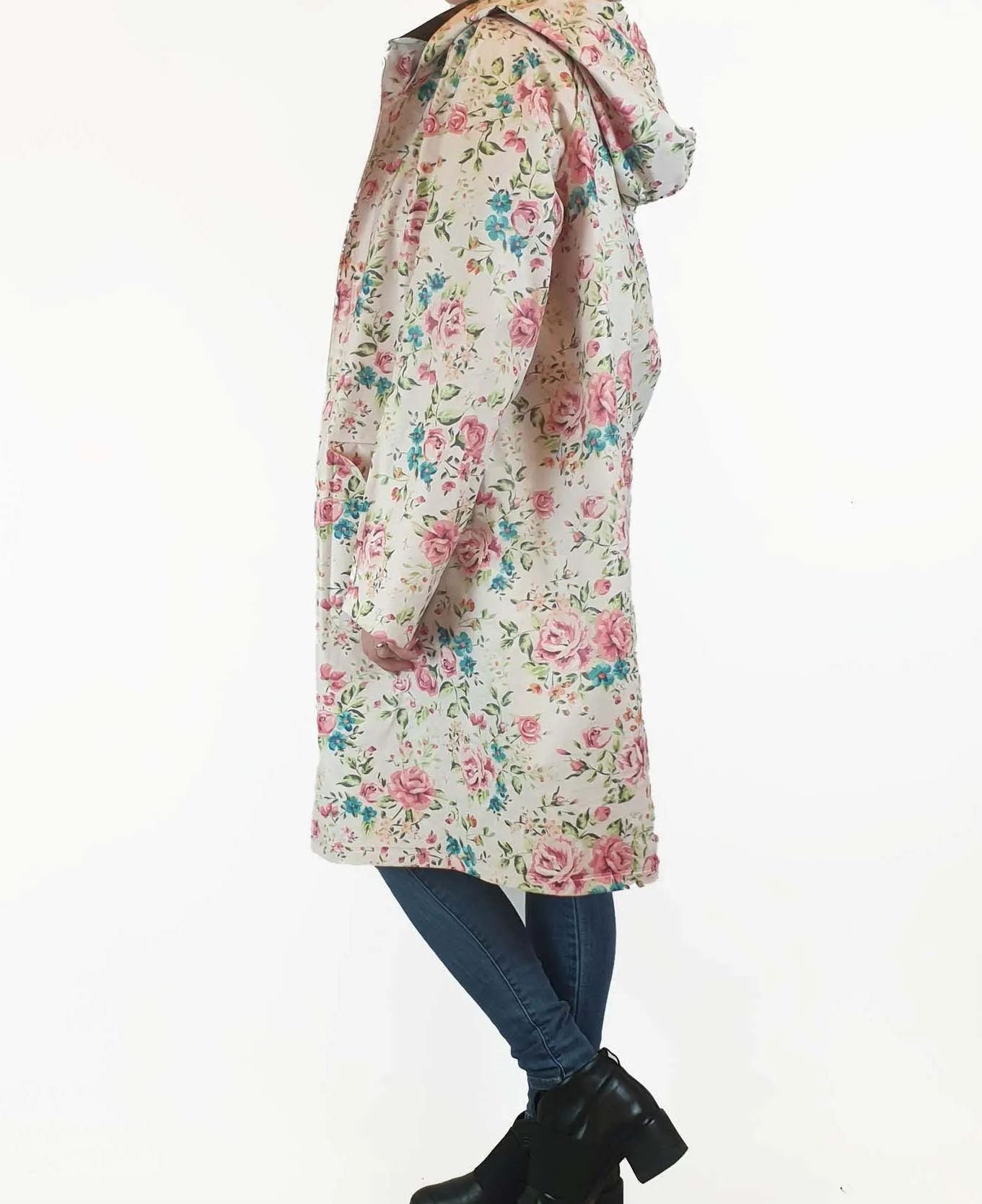 Agua Zero floral raincoat size S