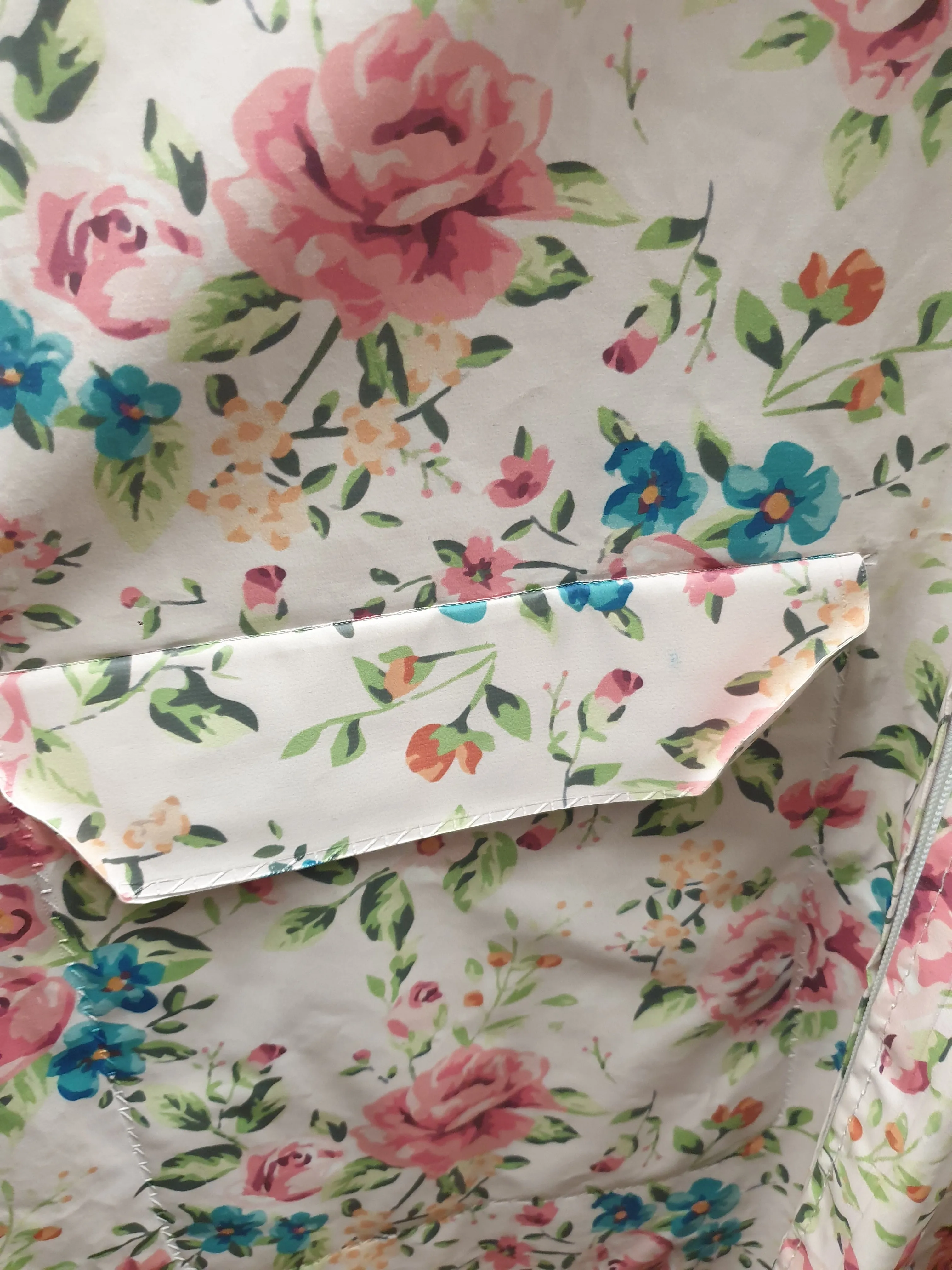 Agua Zero floral raincoat size S