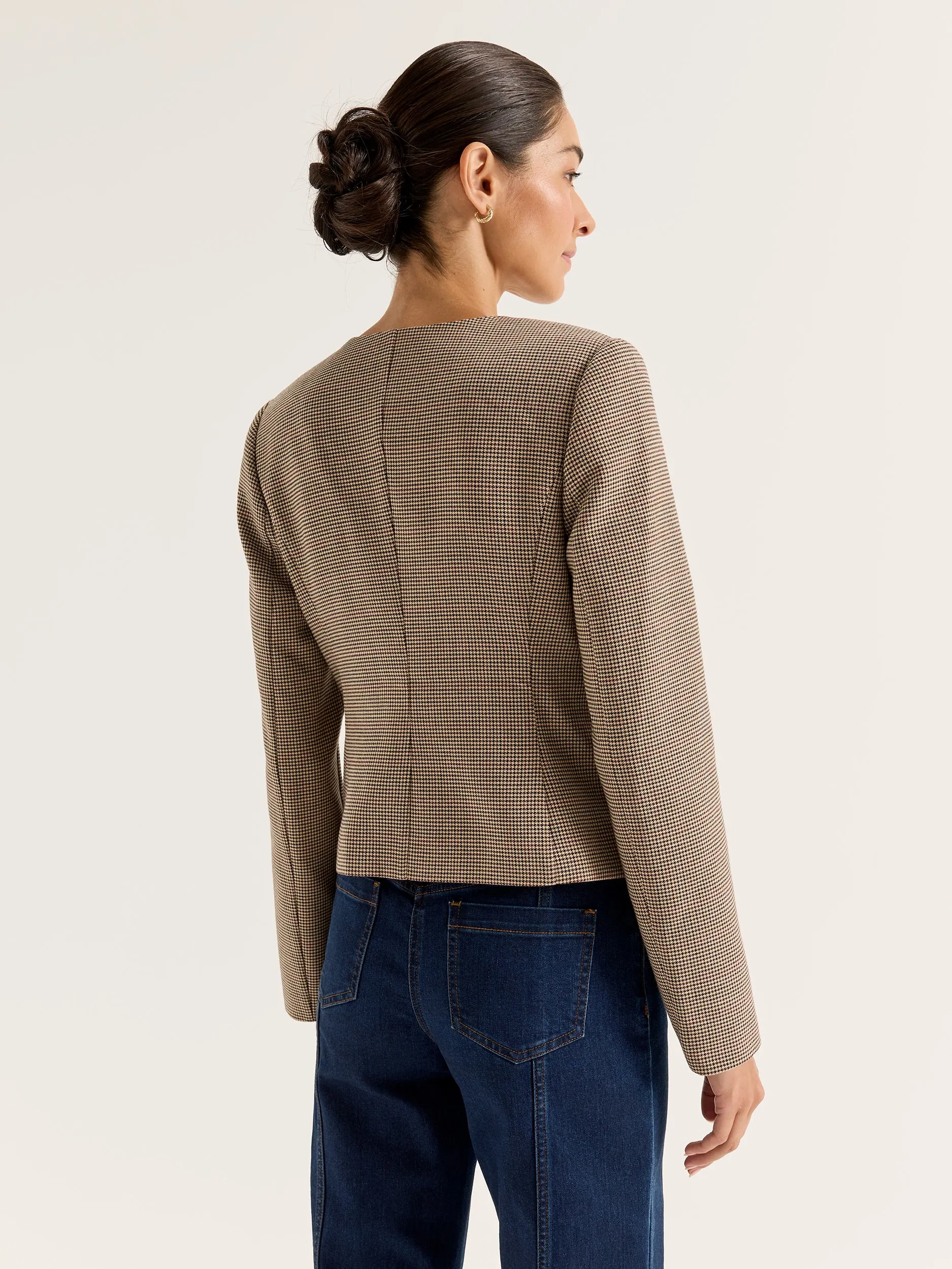 Annie Check Jacket