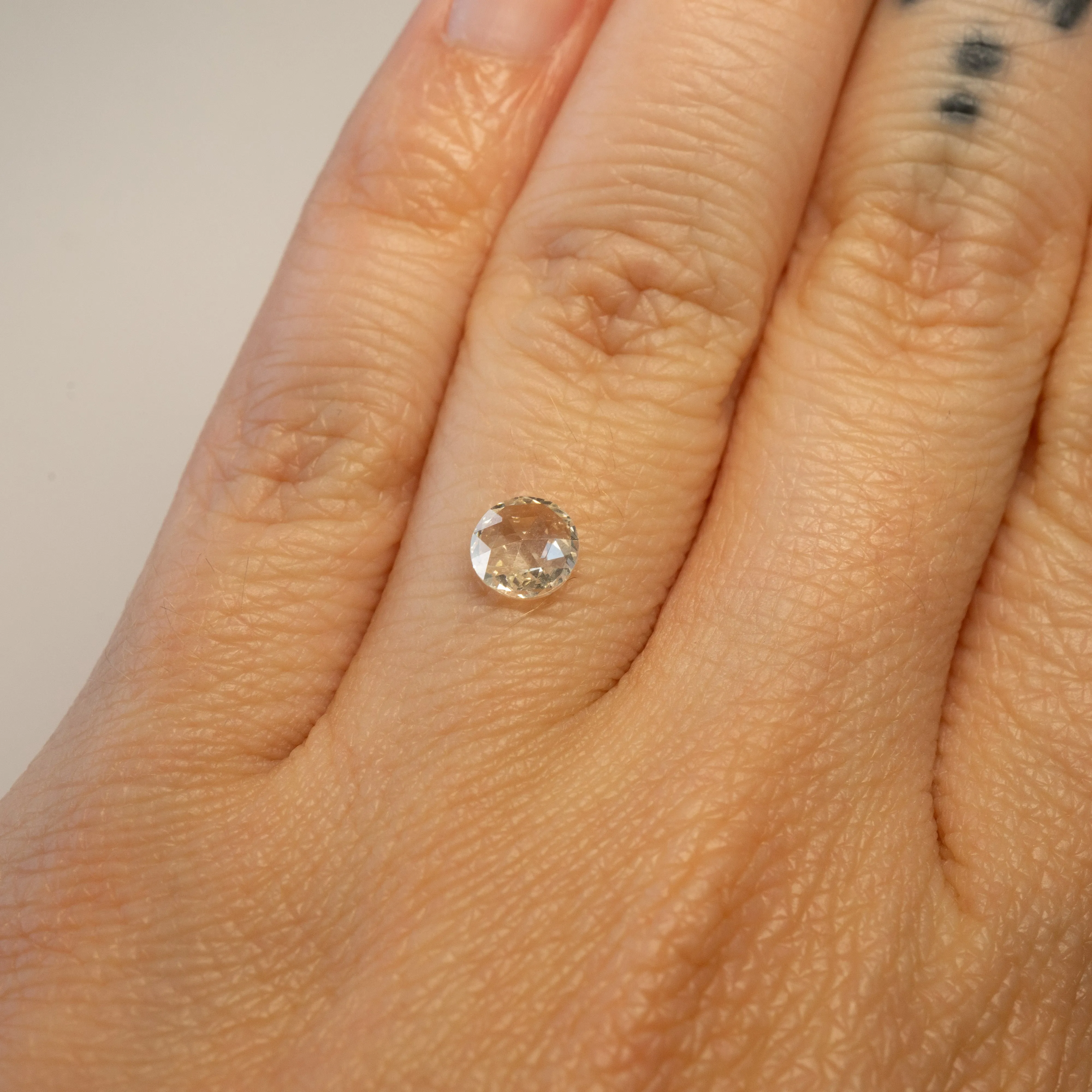 Antique Rose-Cut Diamond | 0.52ct | JK, SI2