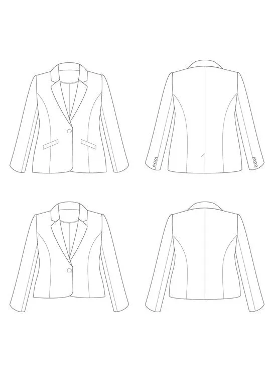 Auburn Blazer - Cashmerette