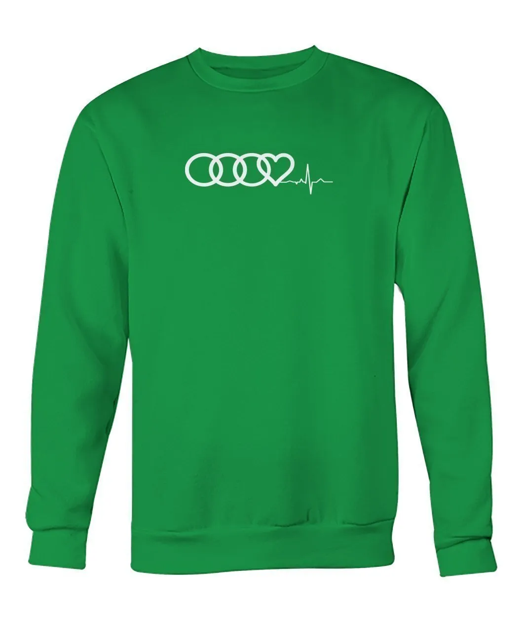 AUDI HEART BEAT Crew Neck Sweatshirt