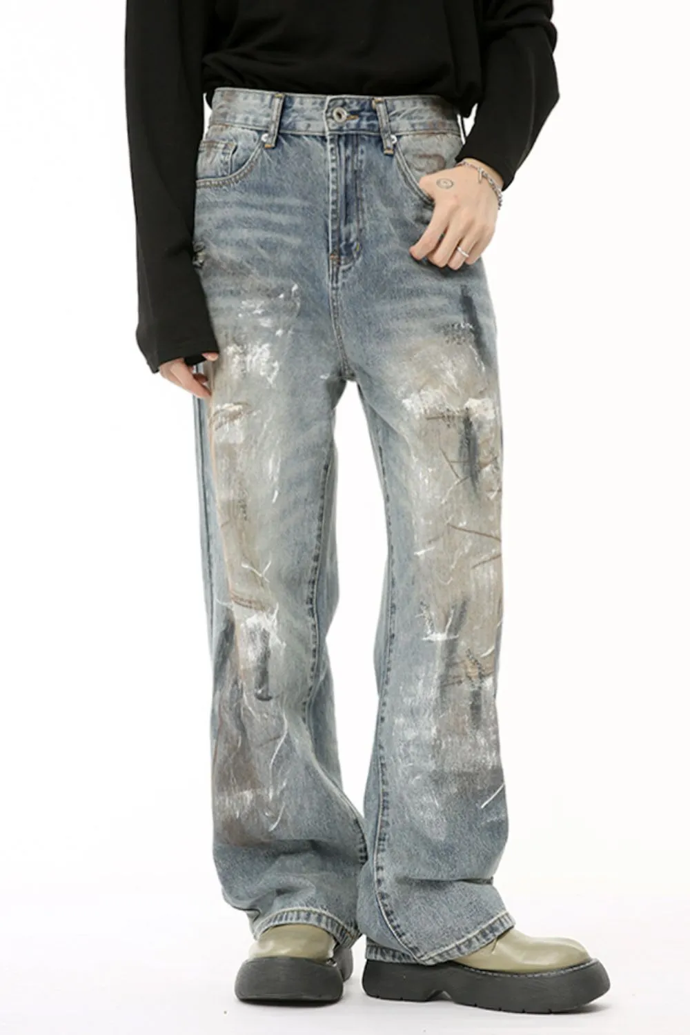 Baggy Jeans with Pockets