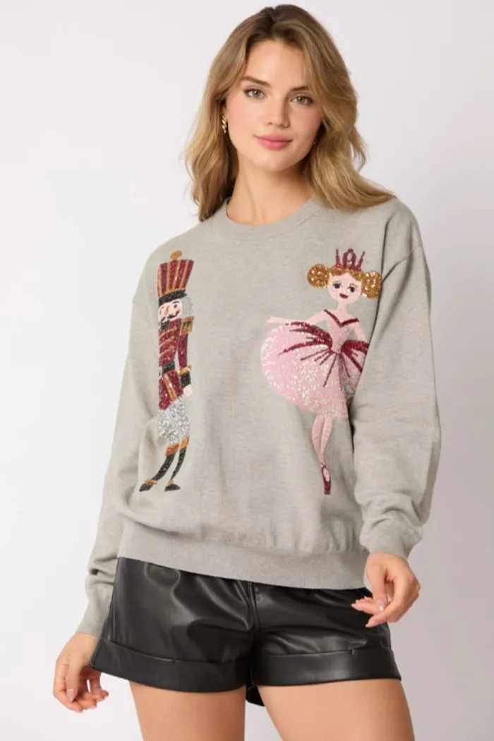 Ballerina Nutcracker Sweater