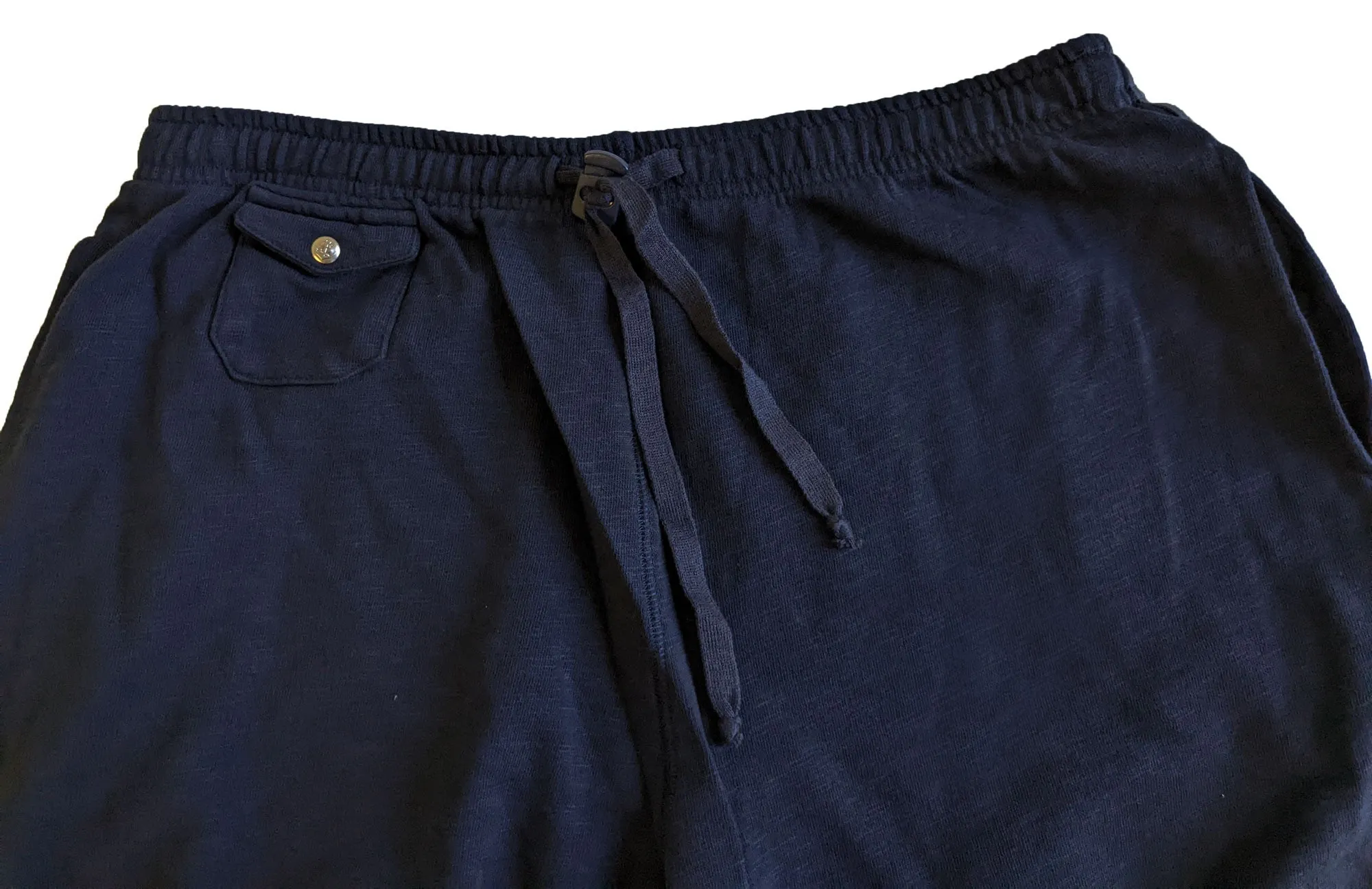 Benson Men's Navy Side Stripe Sweatpants Size Large NWT