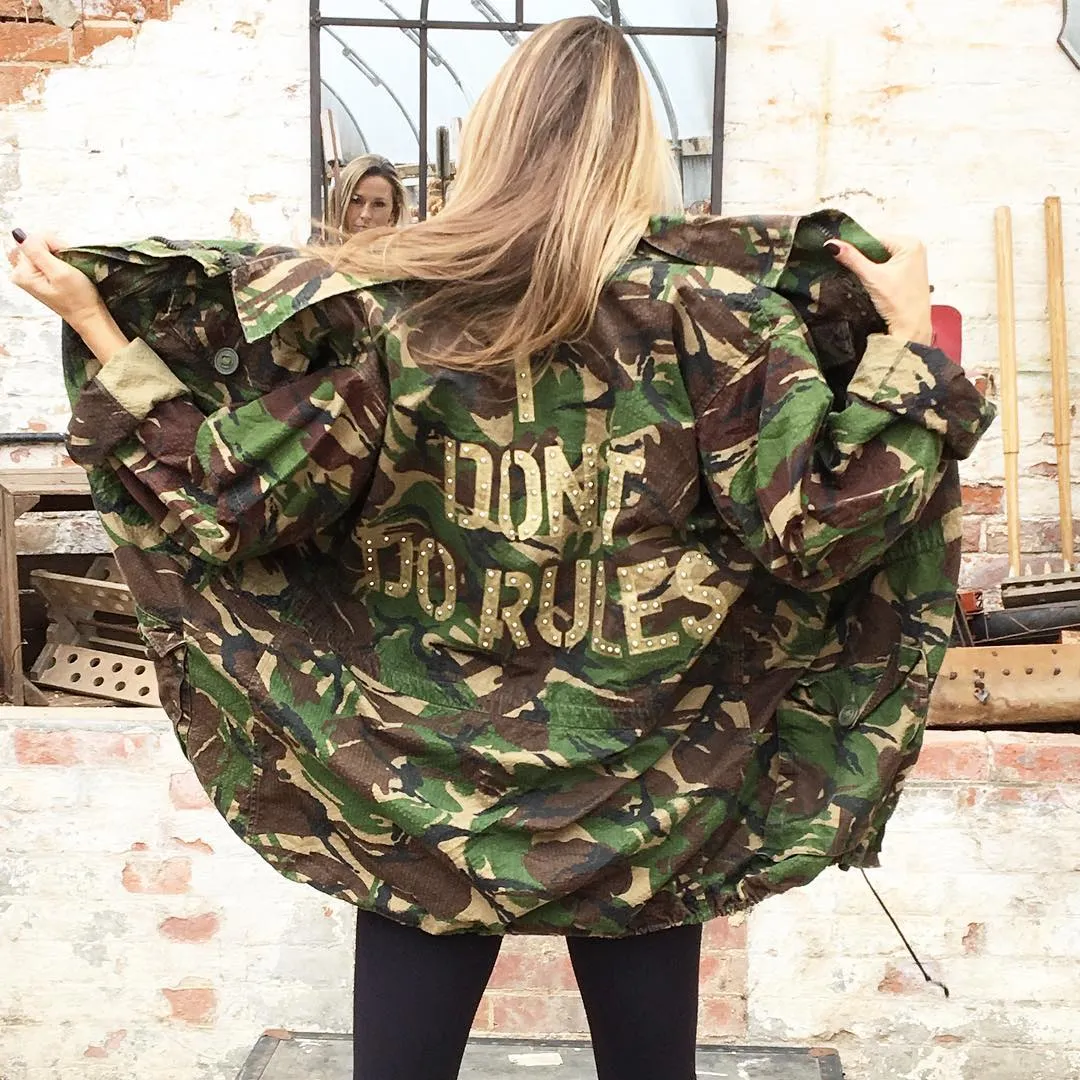 Bespoke Green Camo Jacket