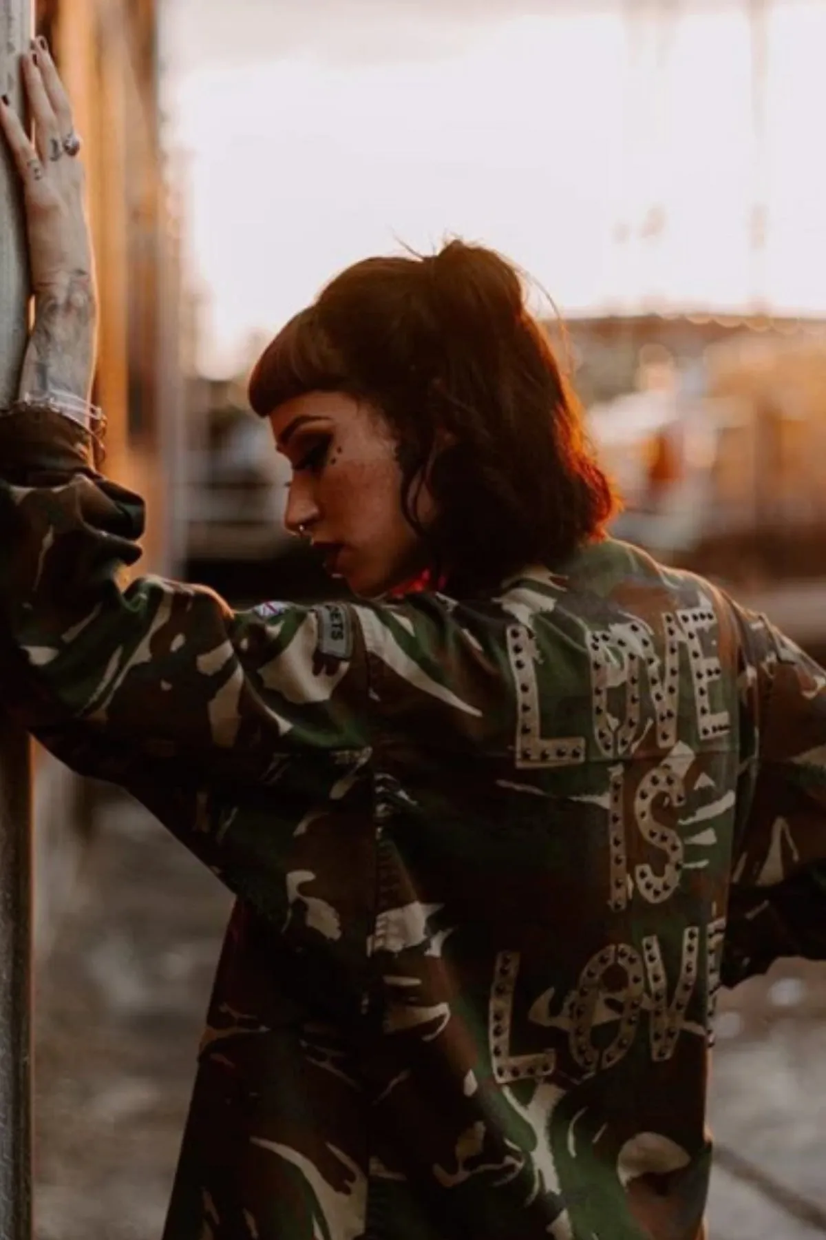 Bespoke Green Camo Jacket