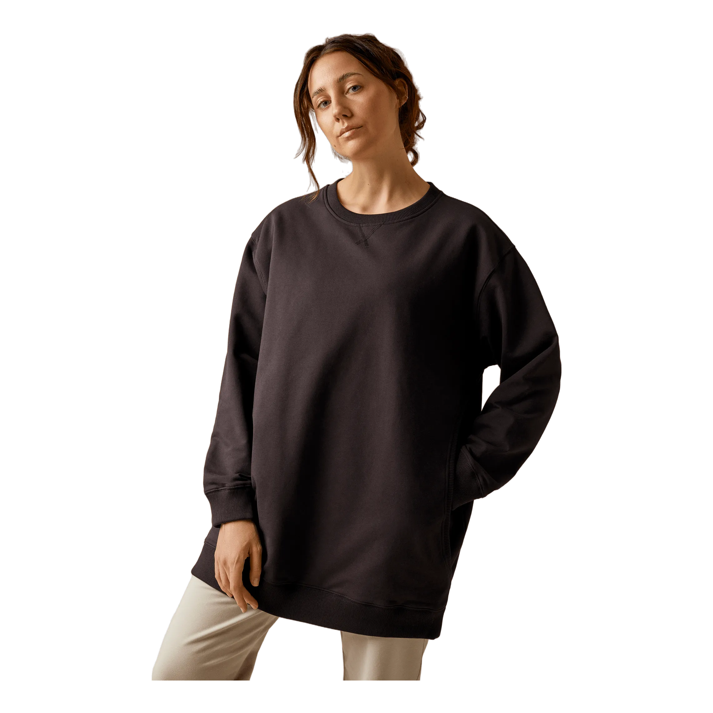 Bff Oversized Top Black