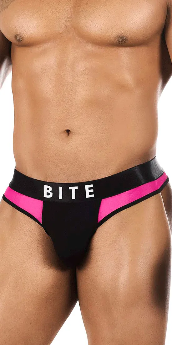 Bitewear Bw2023102 Squeeze Papaya Thongs Fuchsia