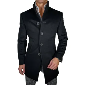 Black Mandani Coat @ The Vault