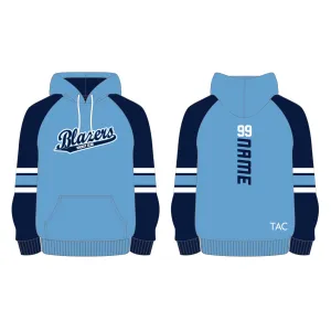 Boch Blazers Carolina Blue Sublimated Hoodie