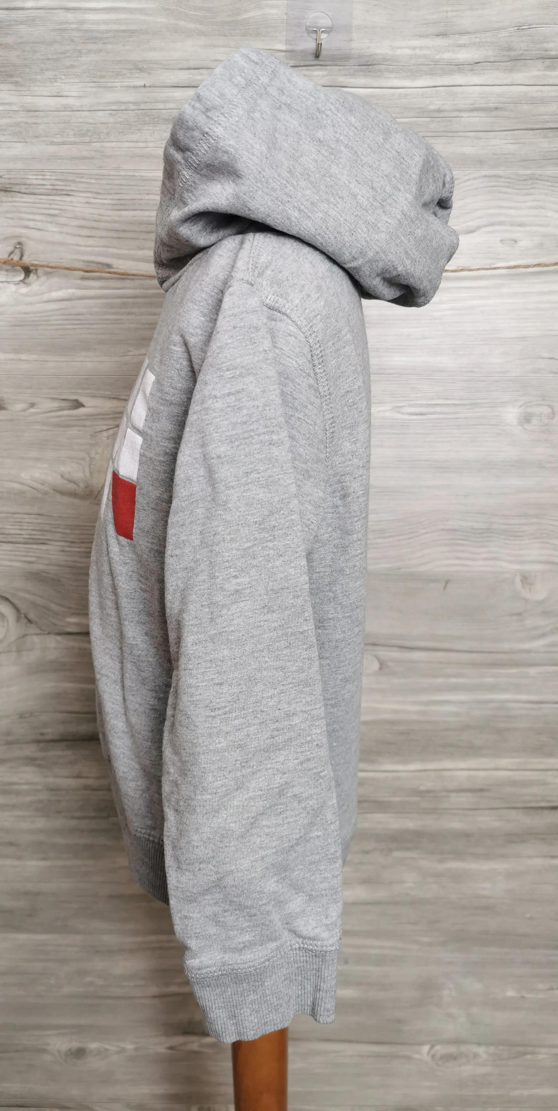 BOY SIZE 5/6 YEARS - PIAZZAITALIA, Graphic Pullover Hoodie VGUC B29