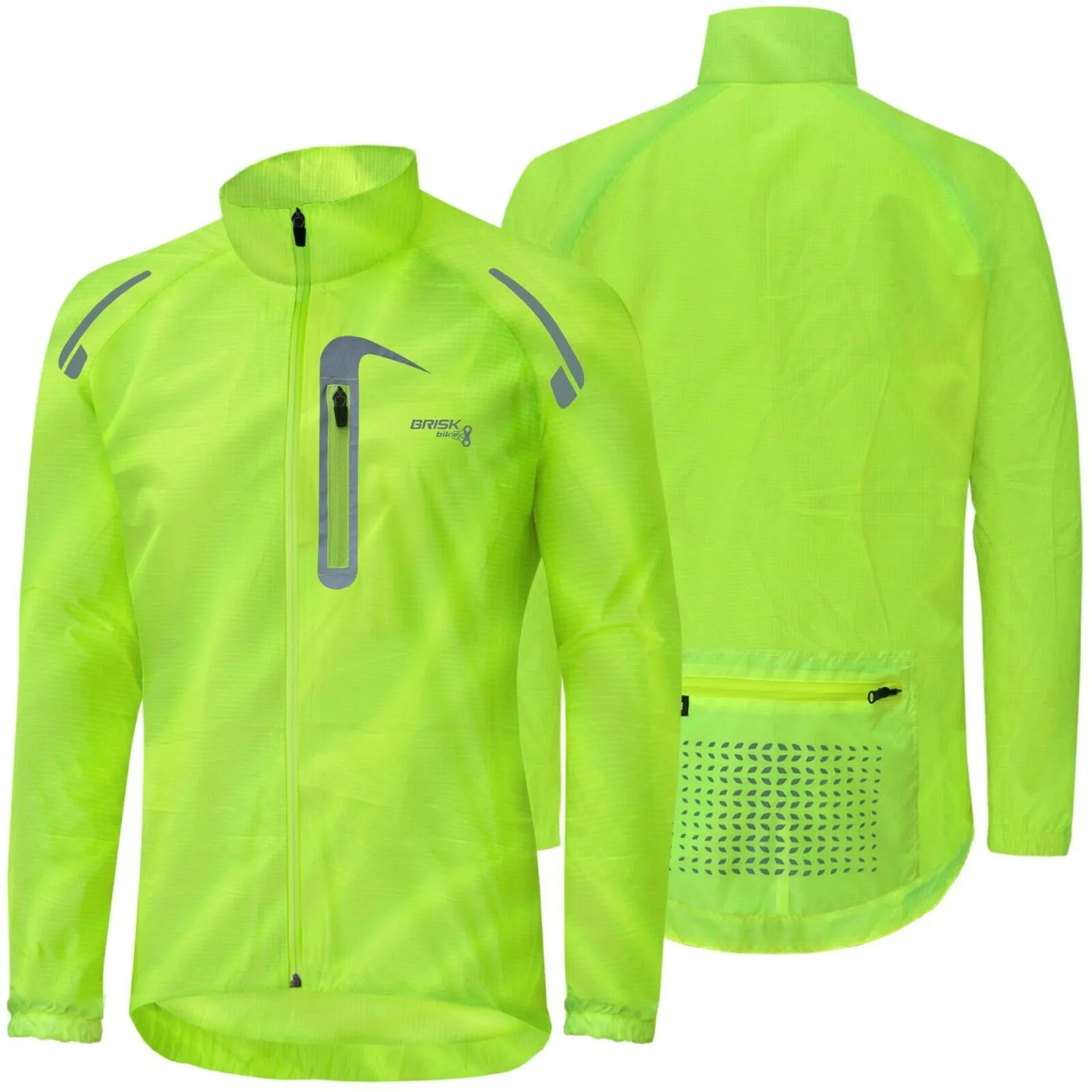 Brisk Bike Cycling Rain Jacket Men’s and Women’s cycling raincoat & Ultra Lightweight Jacket, best rainproof cycling jacket, wind and waterproof cycling jacket, best lightweight cycling rain jacket, water resistant cycling jacket