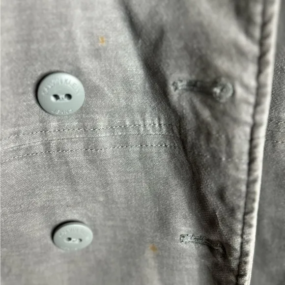 Calvin Klein Grey Velvet Blazer - Size M