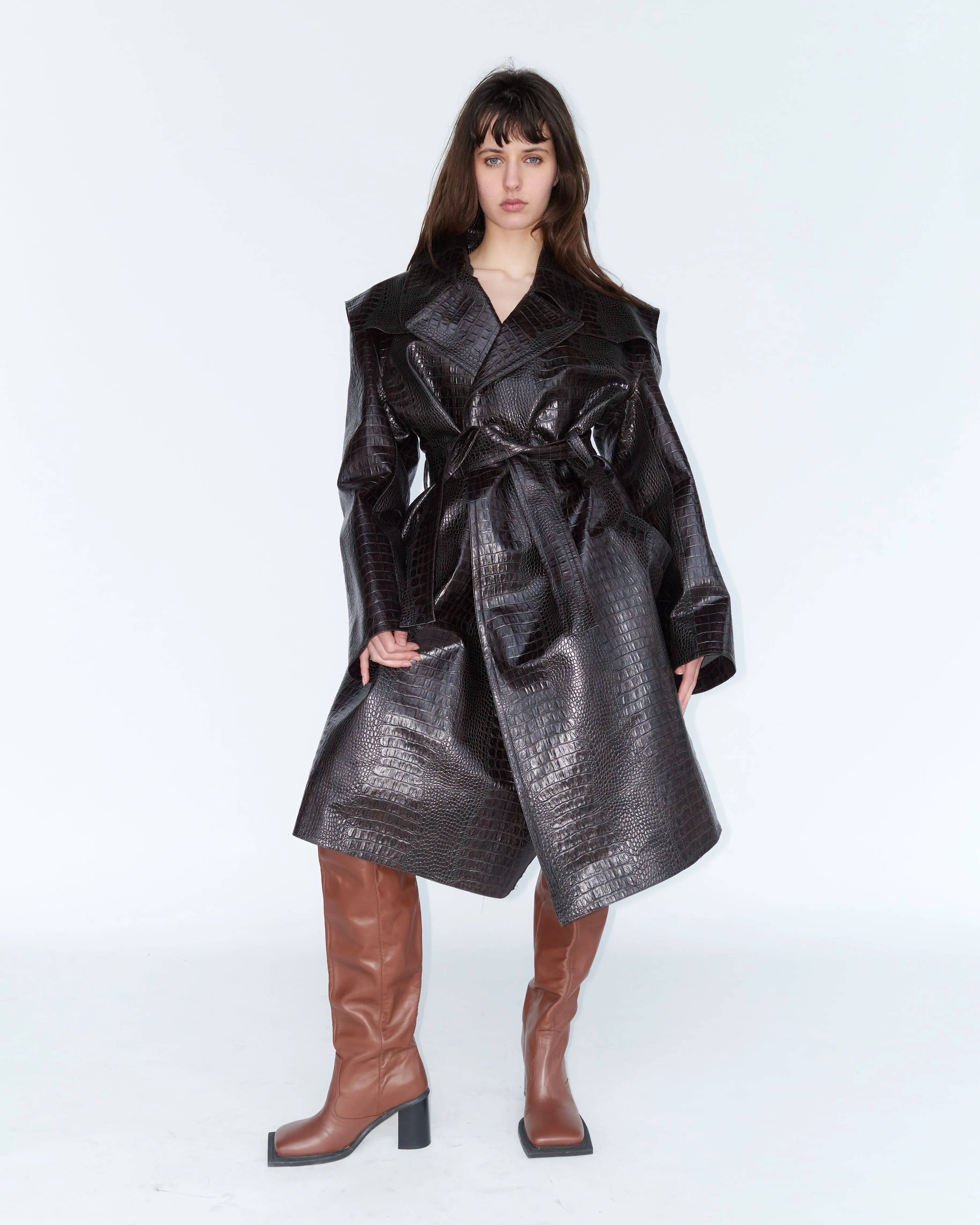 Cannibal Snake PU Leather