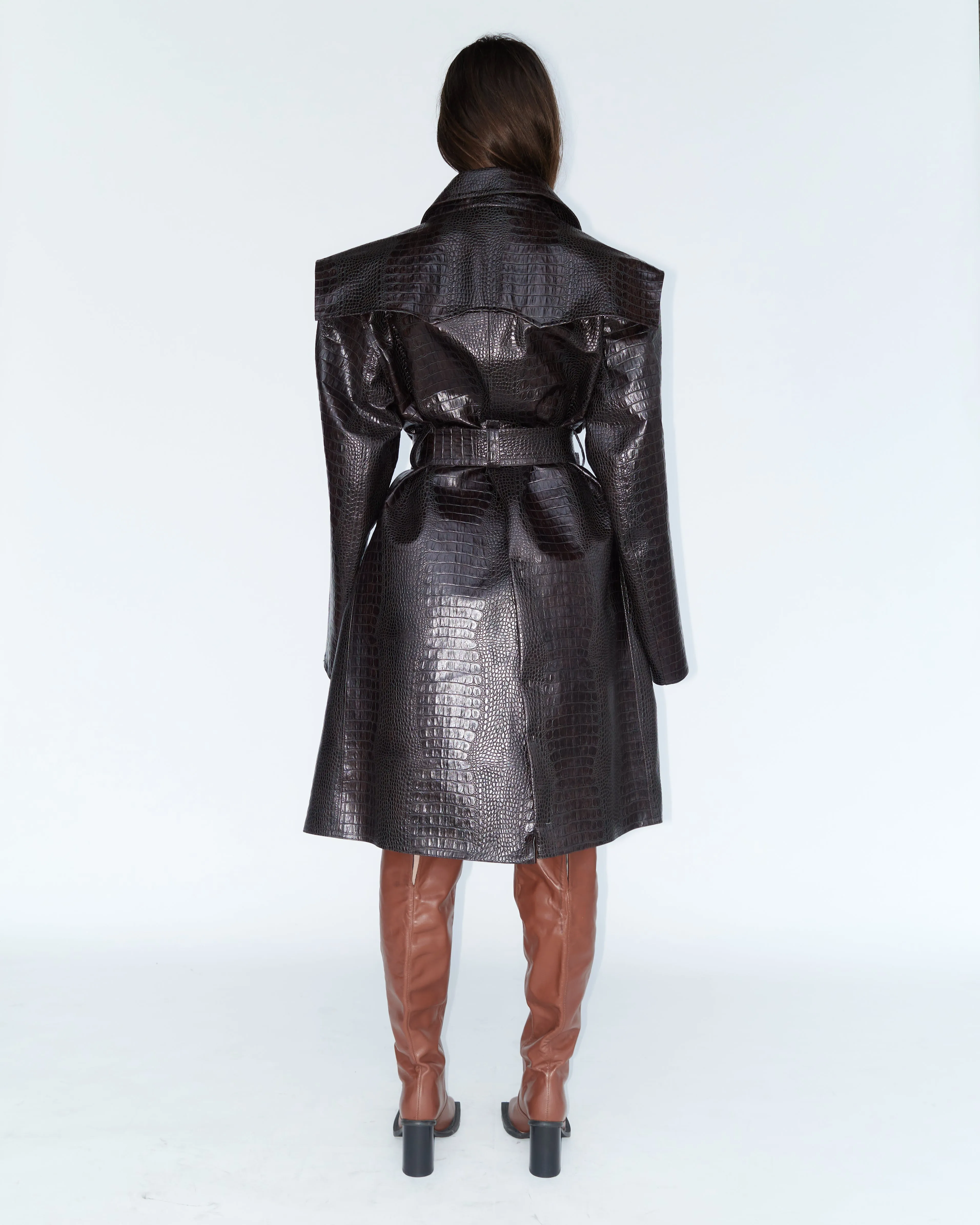 Cannibal Snake PU Leather
