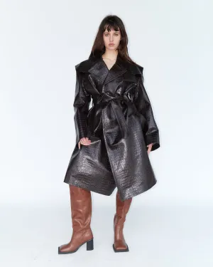 Cannibal Snake PU Leather