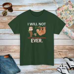 Charming Sloth t Shirt for Unmatched Comfort