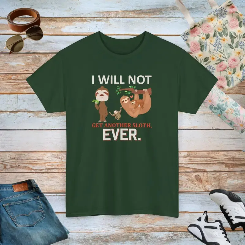 Charming Sloth t Shirt for Unmatched Comfort