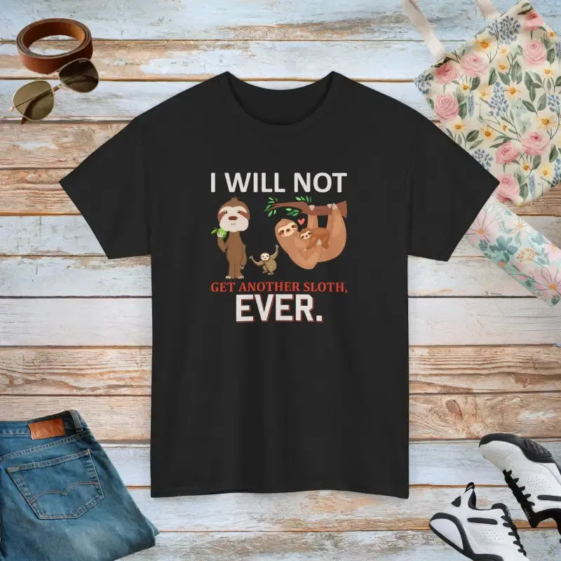 Charming Sloth t Shirt for Unmatched Comfort