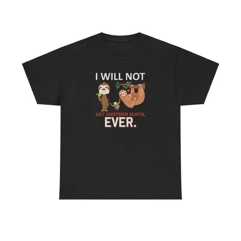 Charming Sloth t Shirt for Unmatched Comfort