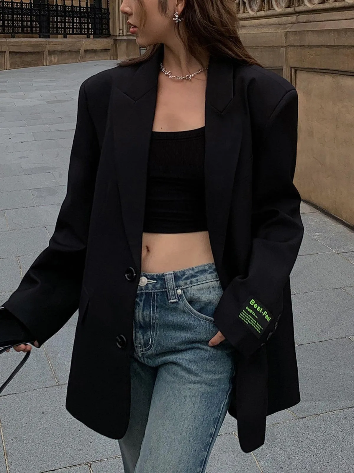 Chic Oversized Blazer for Women