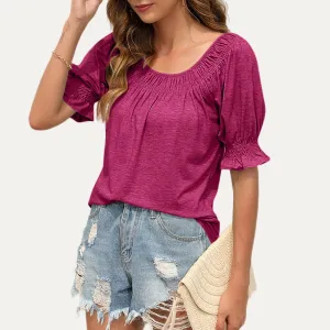 Chic Ruched Top