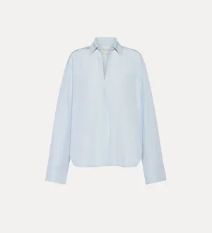 CHIC TAFFETAS POLO SHIRT