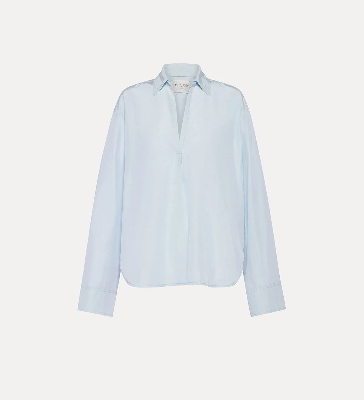 CHIC TAFFETAS POLO SHIRT