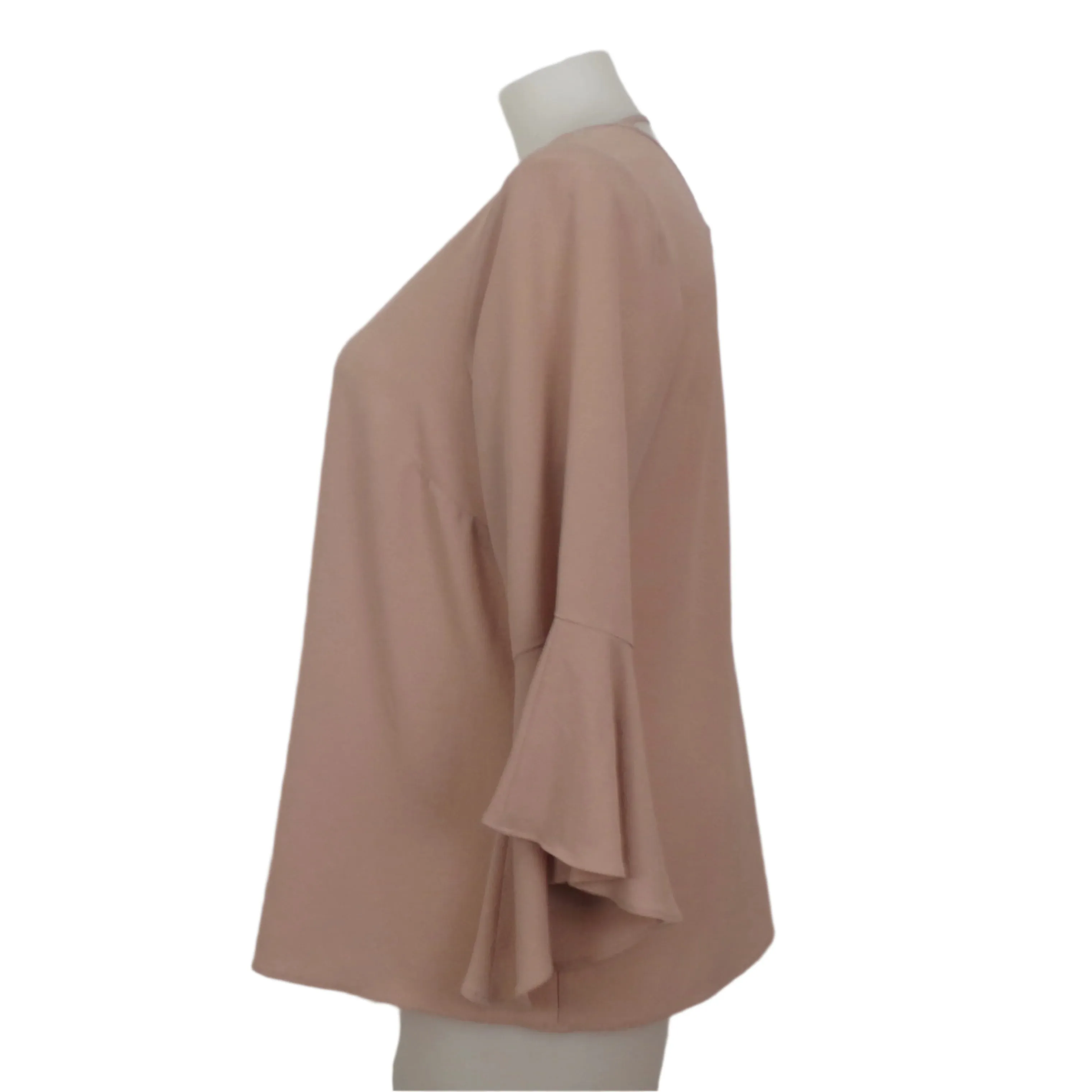City Chic Bell Sleeve Blouse Size 16