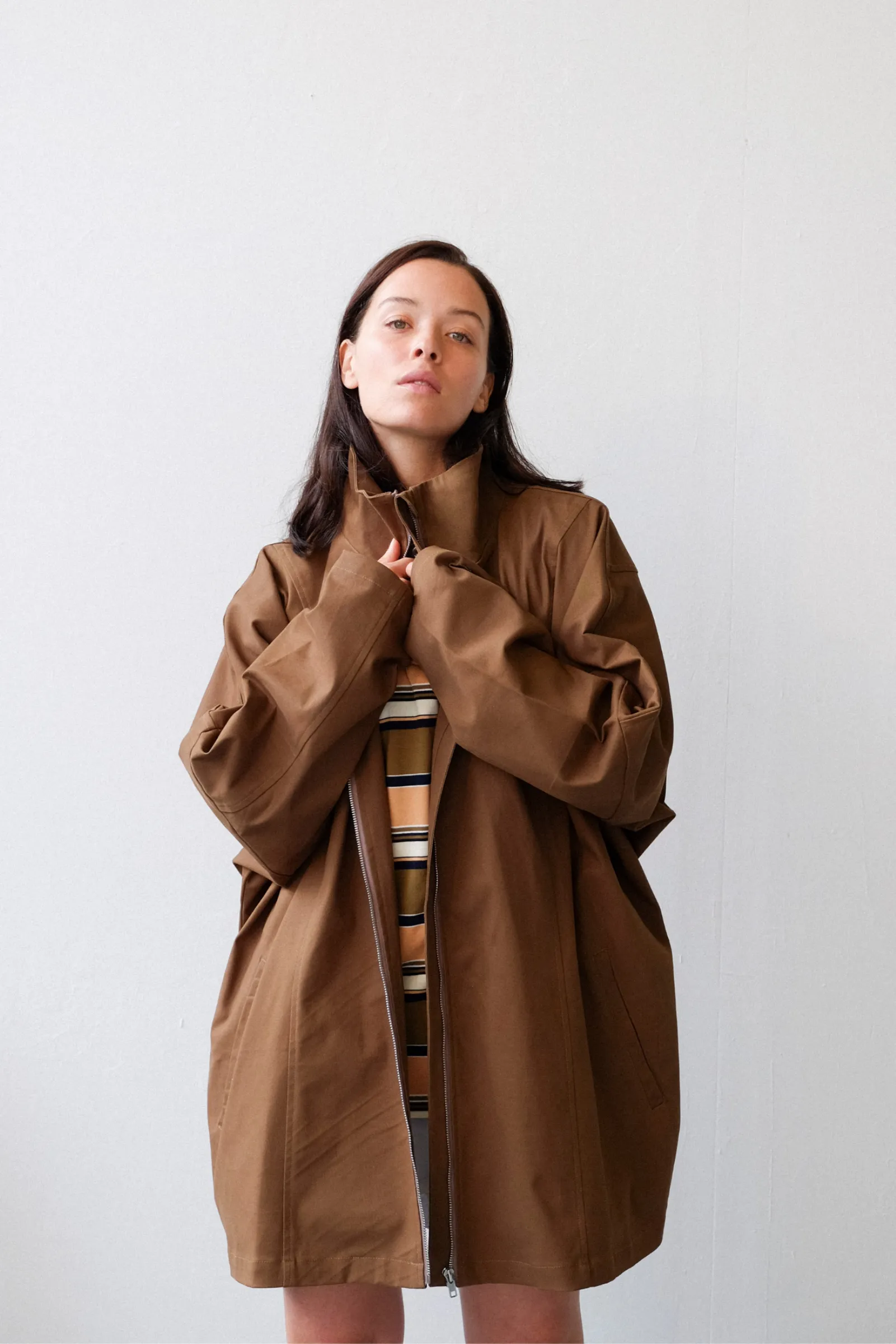 City Twill Jacket - Coffee