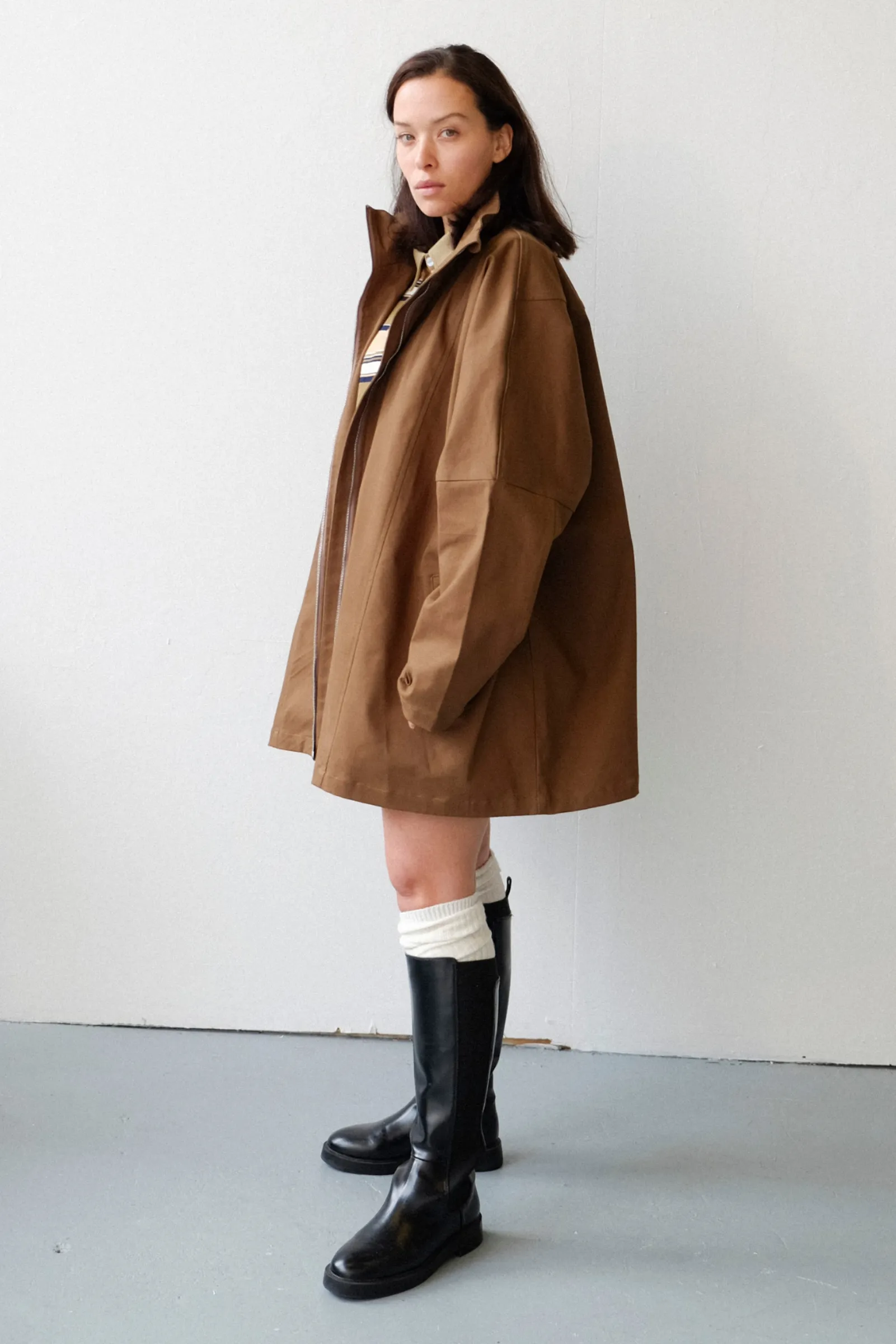 City Twill Jacket - Coffee
