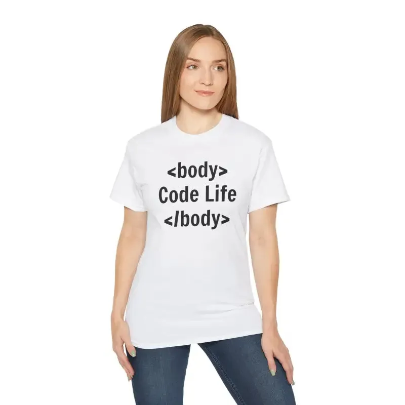 Code Life Ultra Cotton Tee Redefines Cool Style