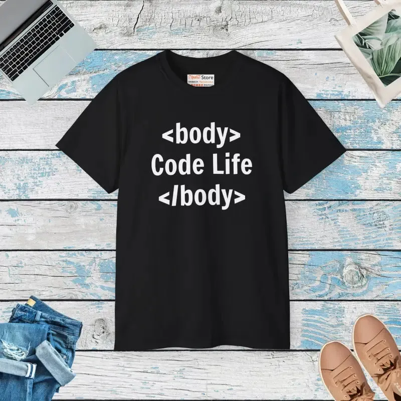Code Life Ultra Cotton Tee Redefines Cool Style
