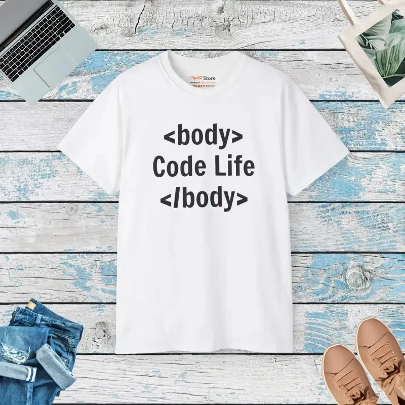 Code Life Ultra Cotton Tee Redefines Cool Style