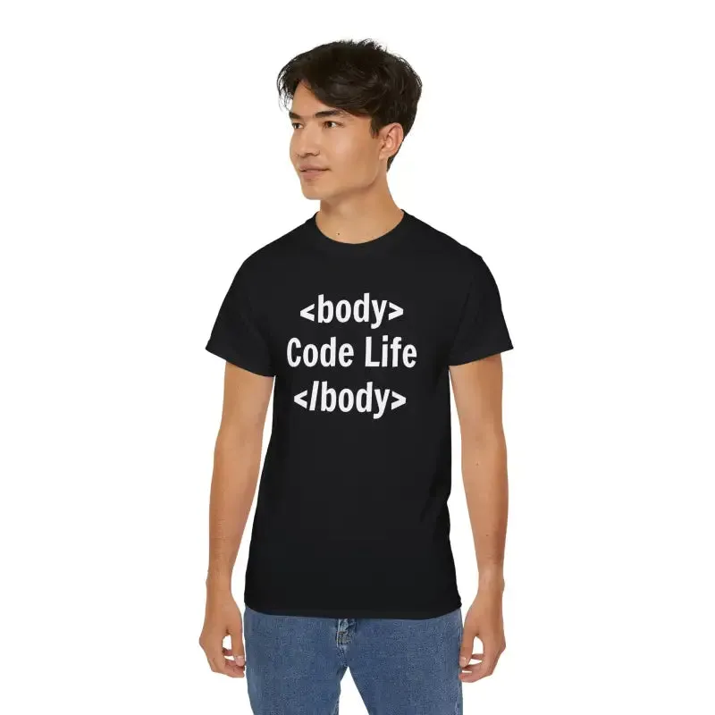 Code Life Ultra Cotton Tee Redefines Cool Style