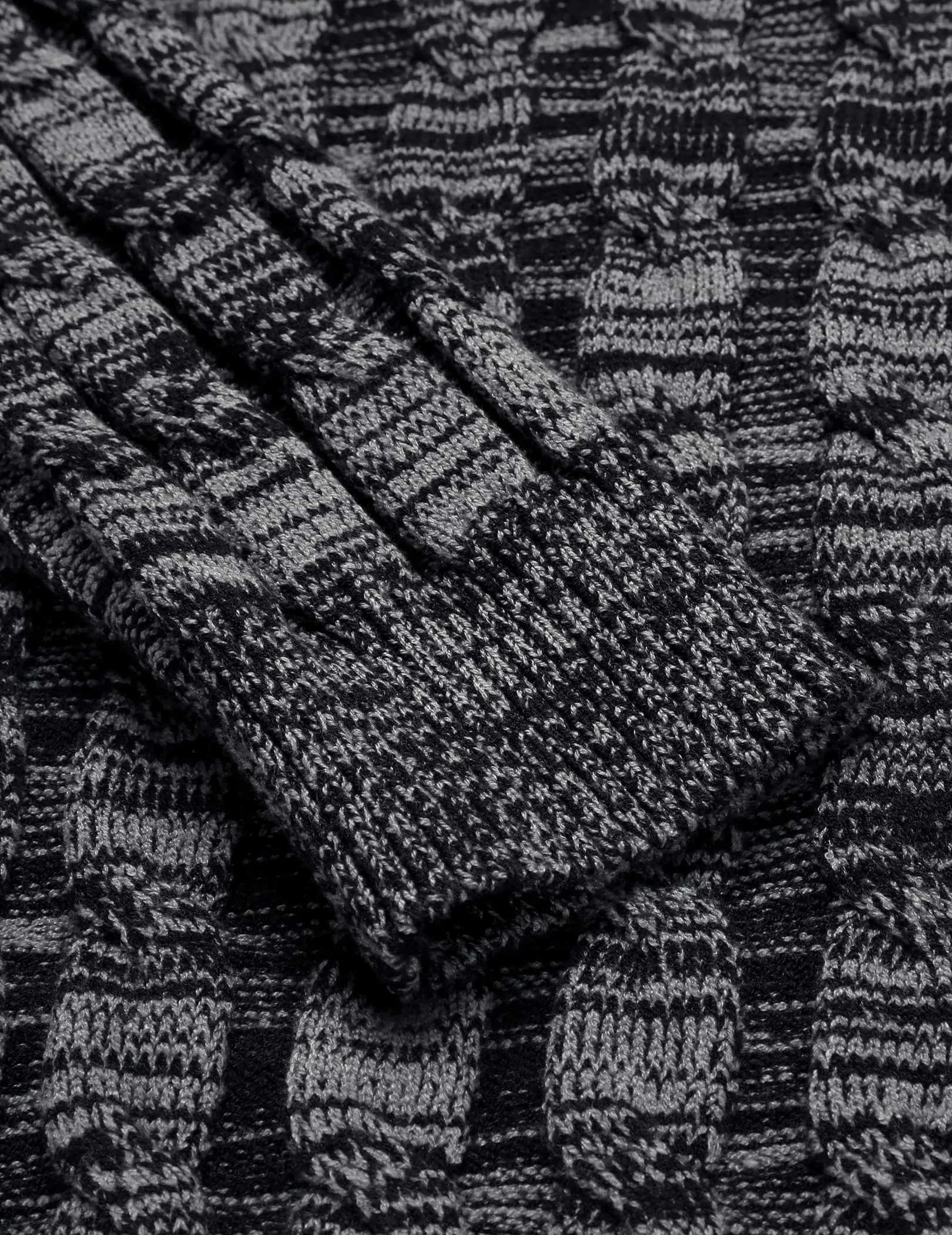 COOFANDY Men's Slim Fit Turtleneck Sweater Casual Twisted Knitted Pullover Sweaters