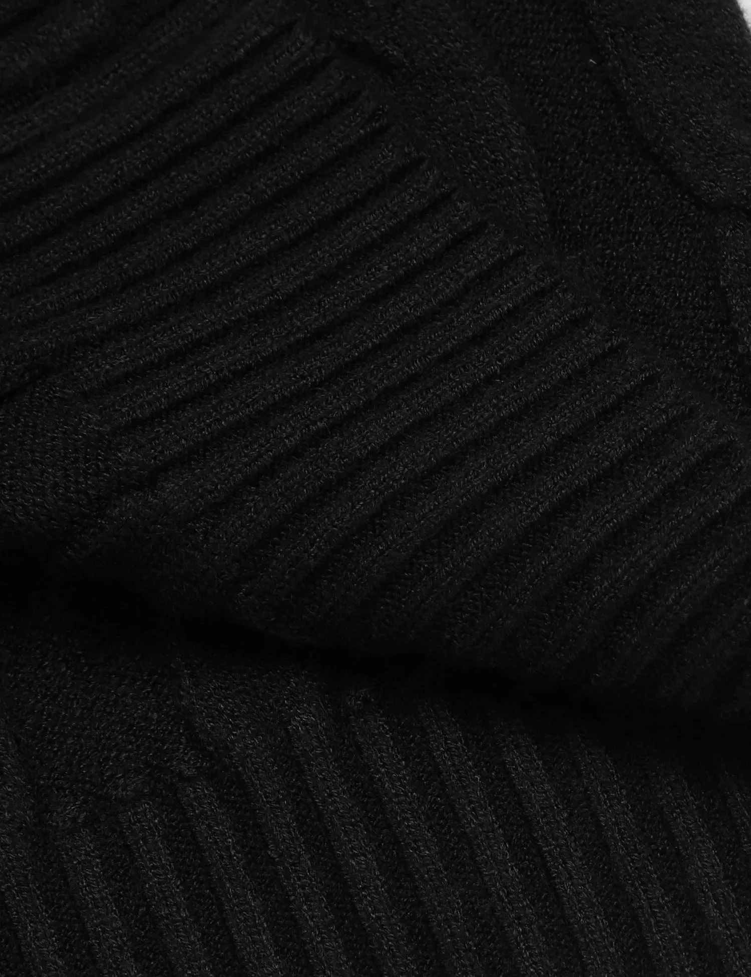 COOFANDY Men's Slim Fit Turtleneck Sweater Casual Twisted Knitted Pullover Sweaters