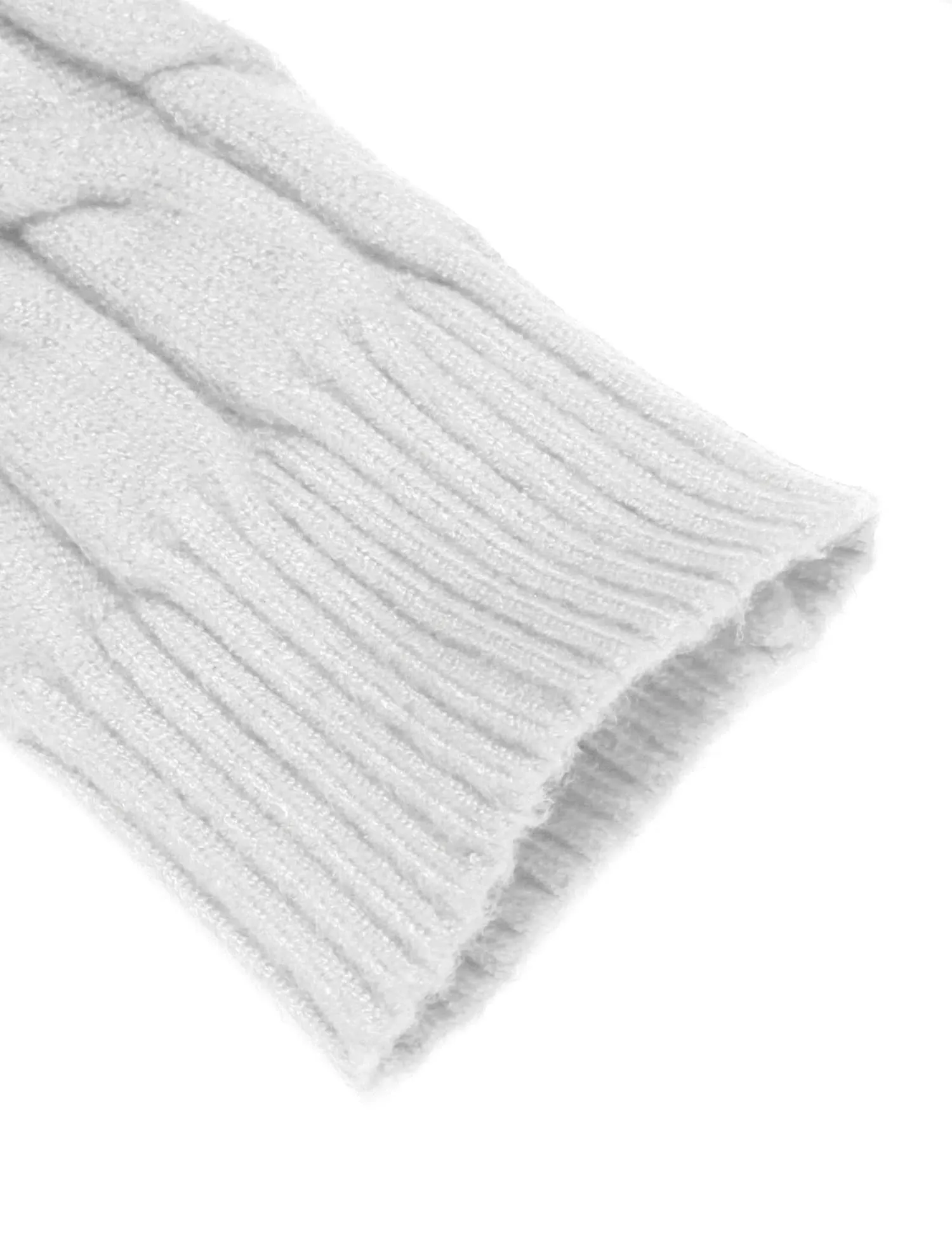 COOFANDY Men's Slim Fit Turtleneck Sweater Casual Twisted Knitted Pullover Sweaters