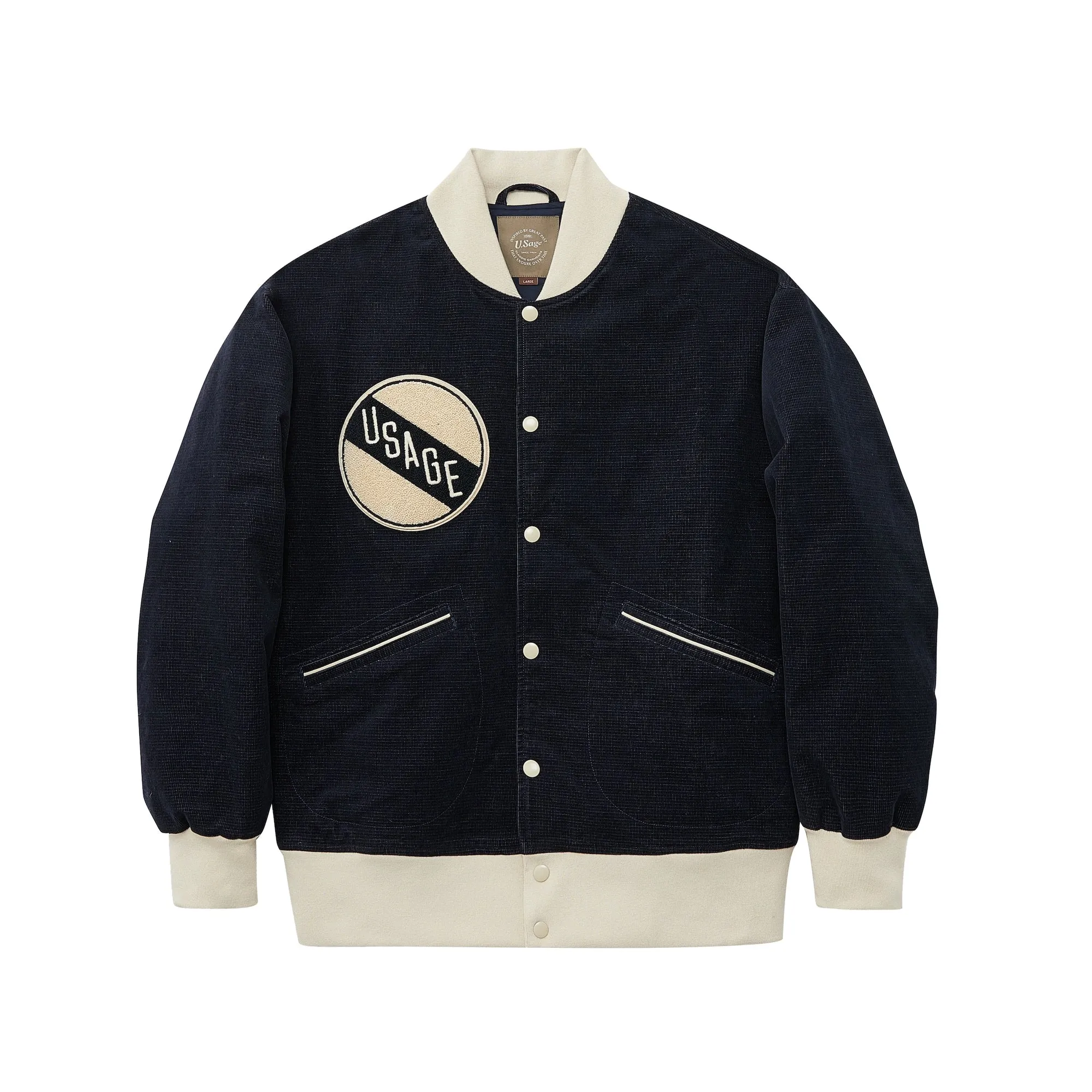 Corduroy Varsity Jacket