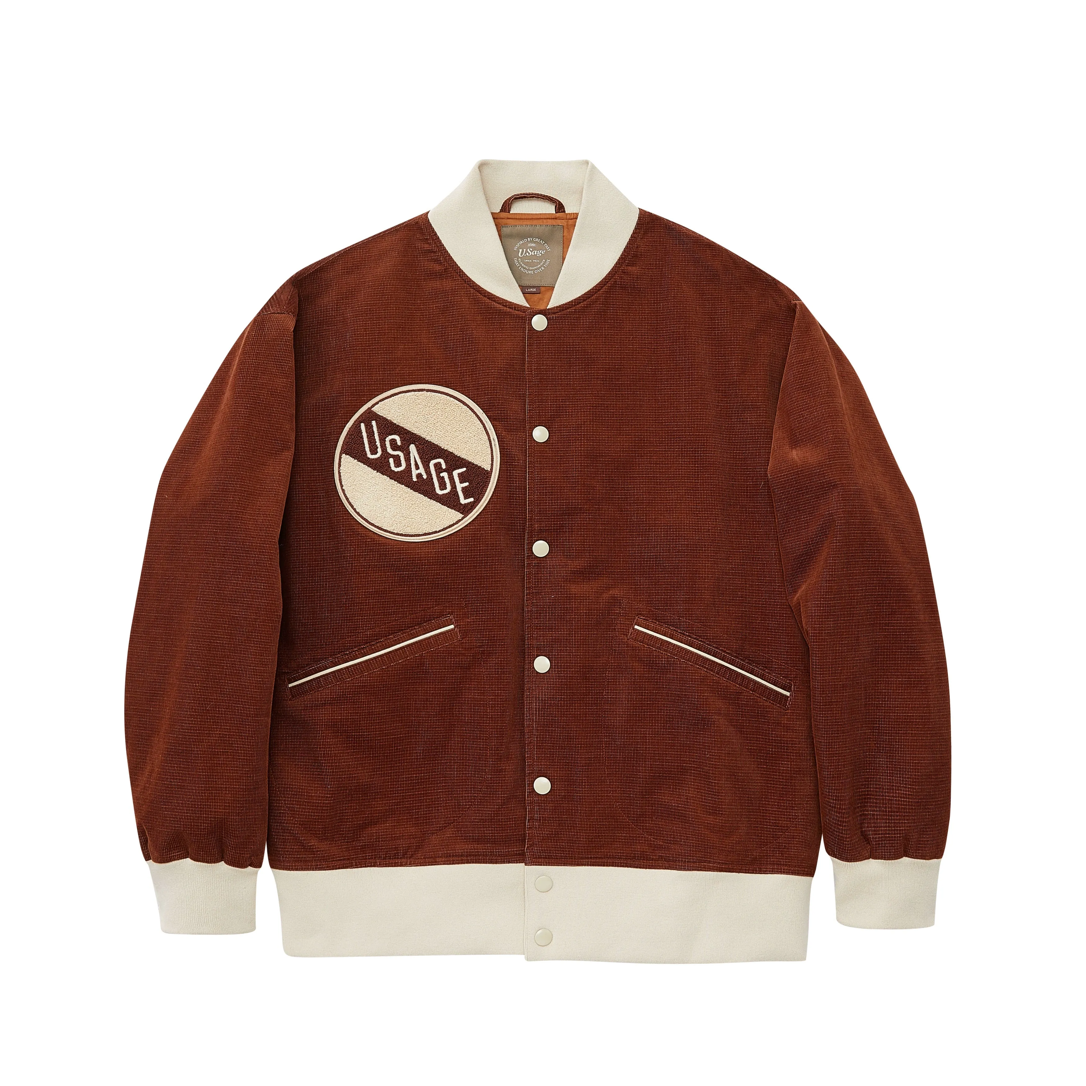 Corduroy Varsity Jacket